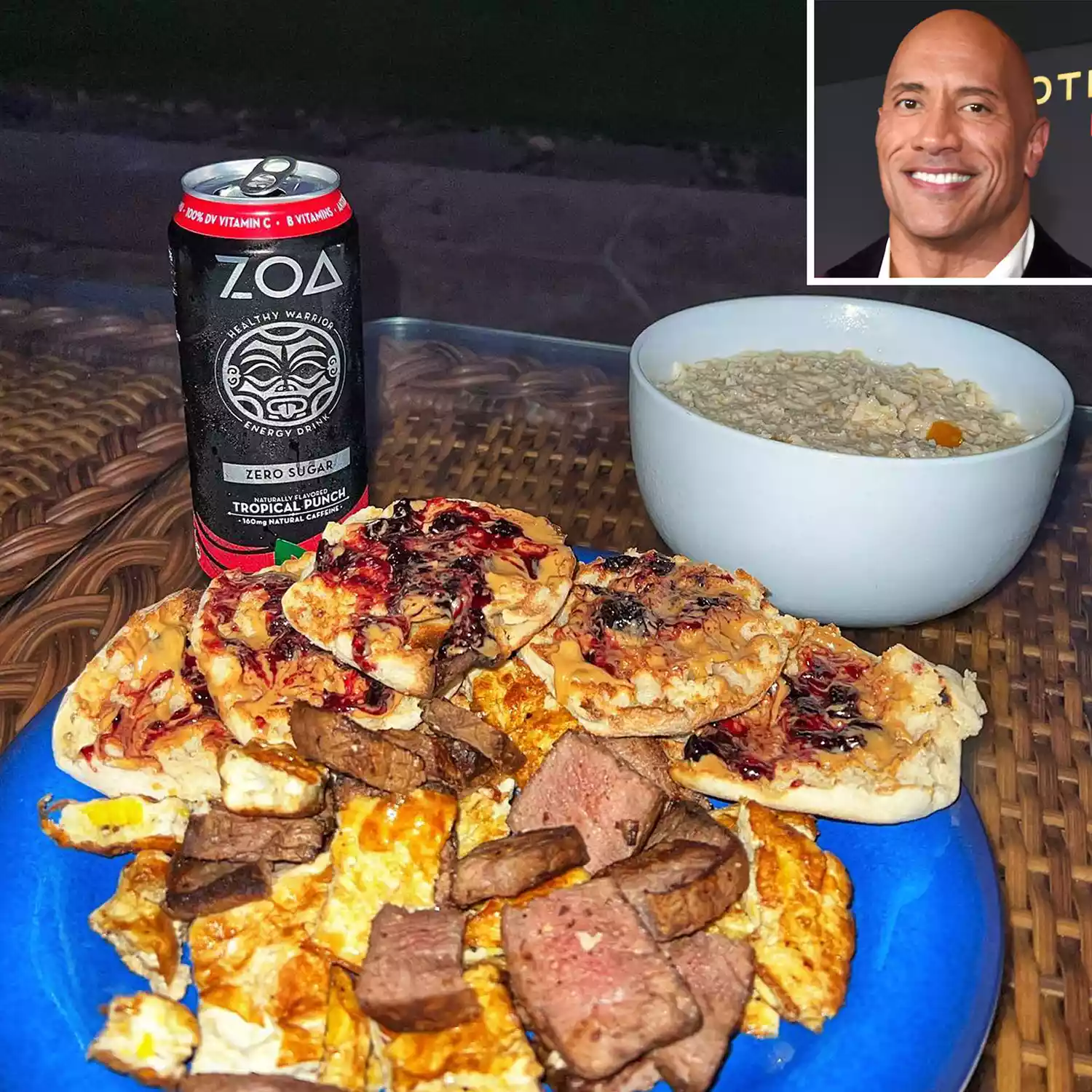 Dwayne ‘The Rock’ Johnson’s Unbelievable ‘Power + Energy Breakfast’ – A Morning Ritual Like No Other!