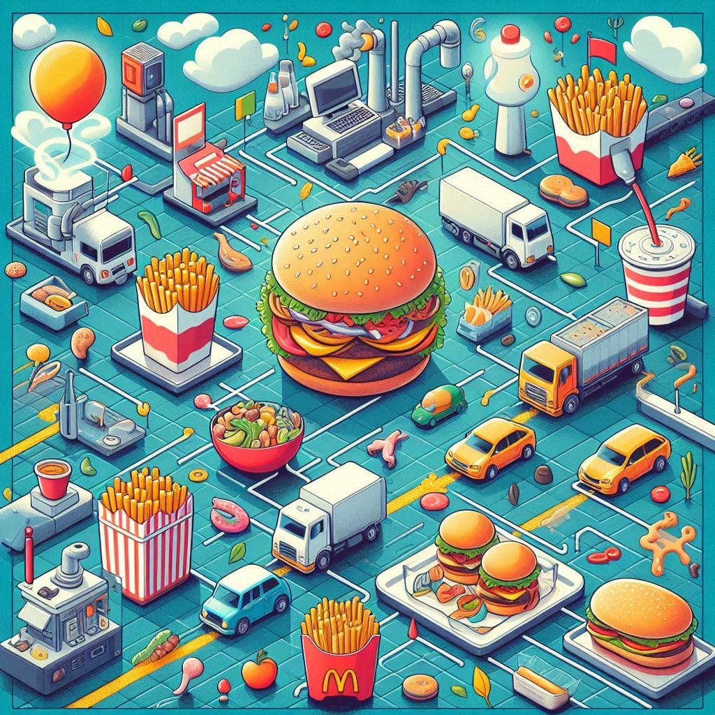 The Fast Food Industry: Evolution, Impact, and Trends